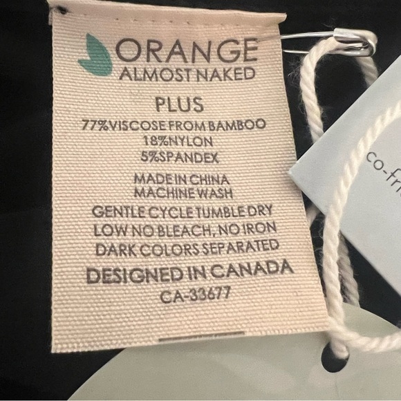 Orange Fashion Village Plus 16/18 Bamboo Layering Tank - Picture 5 of 6